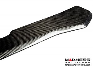 Alfa Romeo Giulia Front Spoiler - Carbon Fiber - QV Style - V2 - Feroce Carbon - Sport/ Ti/ Veloce